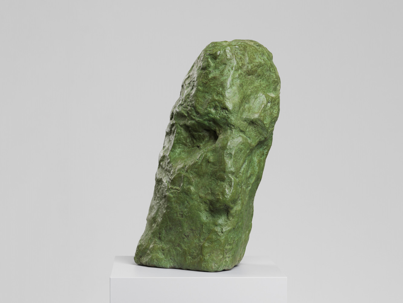 William Tucker, ‘Mask for Michael’, 2022, Bronze