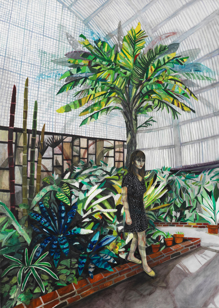 Raffi Kalenderian, ‘Tesily (Greenhouse)’, 2013, Oil on canvas