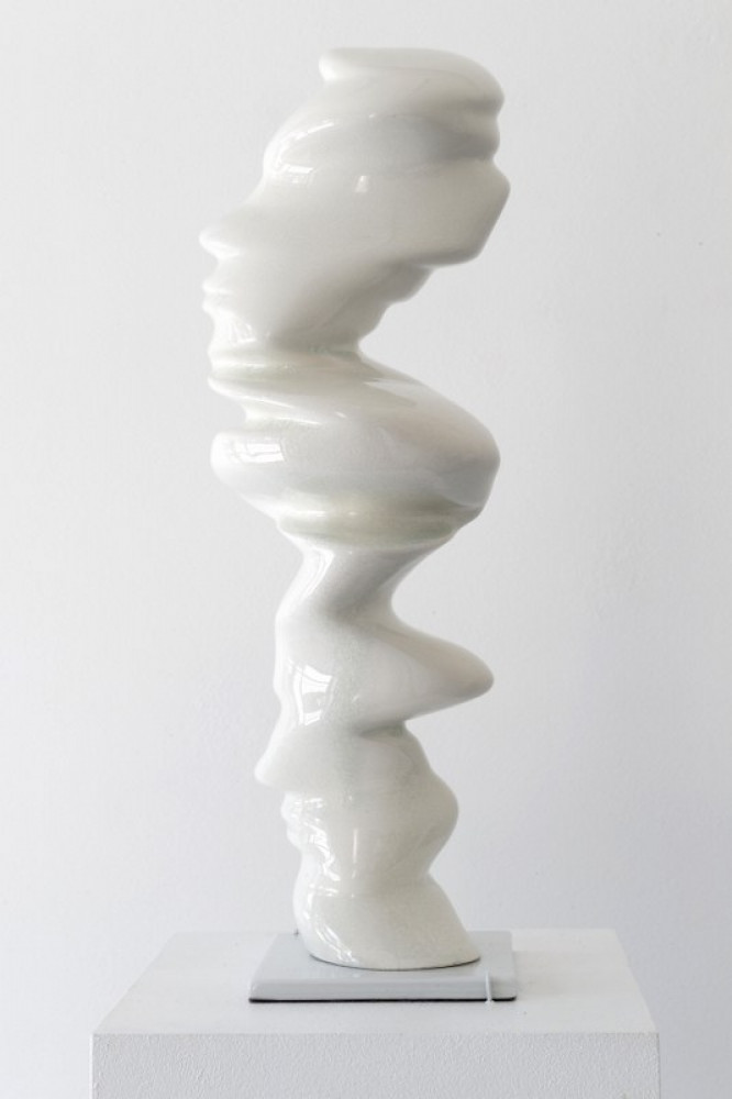Tony Cragg, ‘Point of View’, 2012, Ceramic (glazed white with crackles)