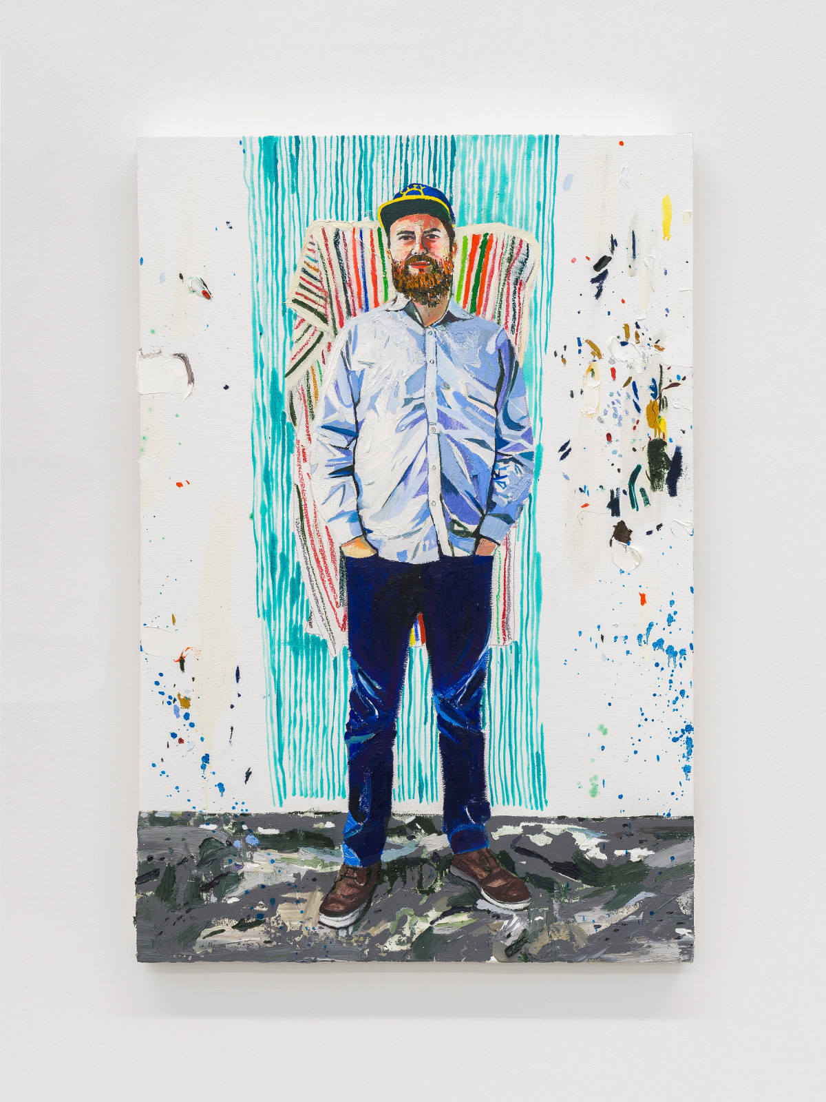 Raffi Kalenderian, ‘Joe’, 2018, Graphite on canvas