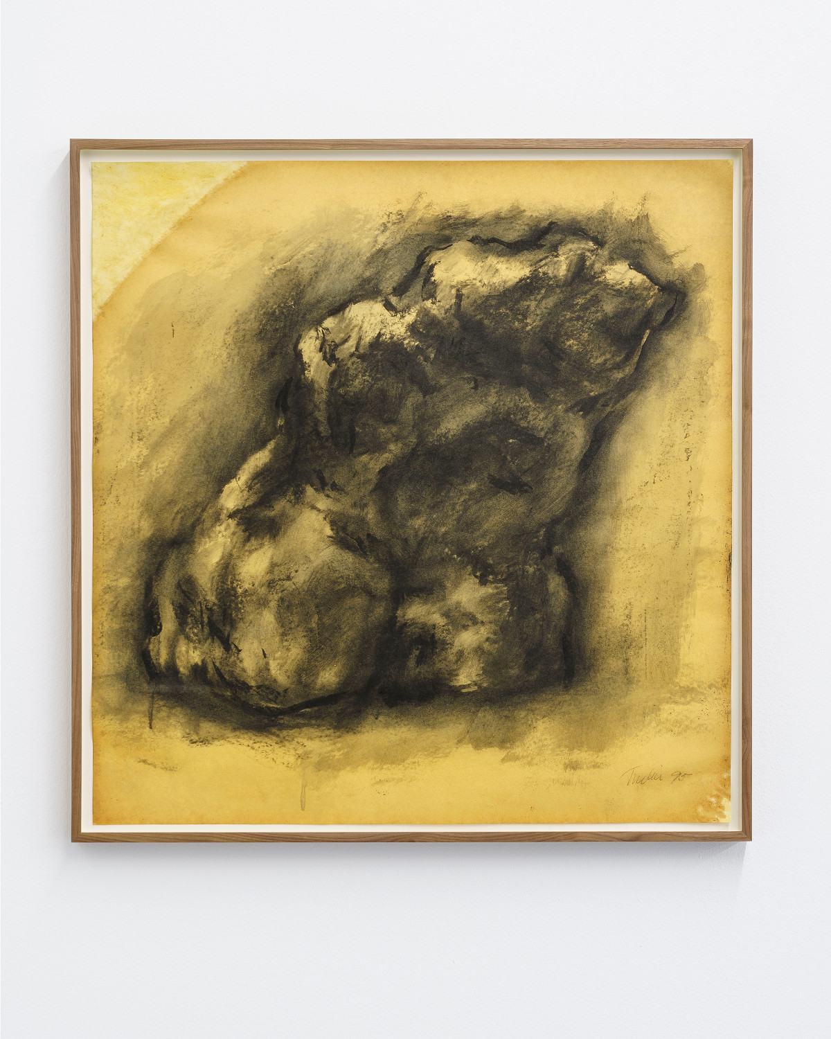 William Tucker, ‘Maia’, 1995, Charcoal on oiled paper