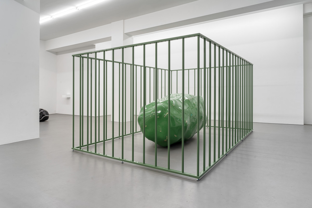 Wilhelm Mundt, ‘Trashstone 531’, 2011-2022, Production waste in GRP and metal cage