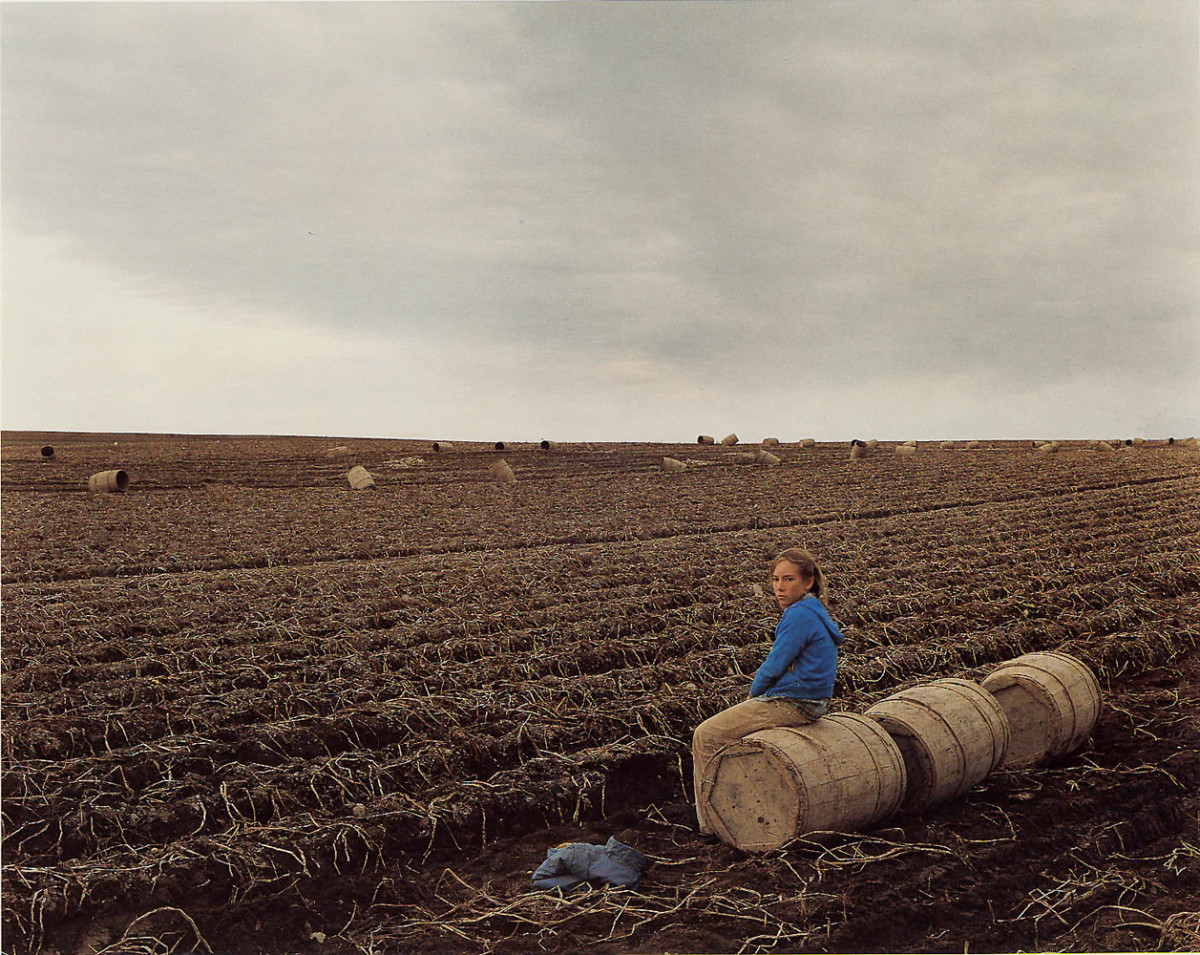 Joel Sternfeld, ‘Potato Harvest, Aroostook County, Main, October’, 1982, Digital c-print, 2008